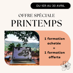 Formation : Offre de printemps